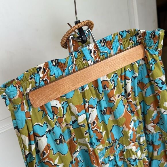 New Without Tag Pull On Cotton Skirt With Belt By Elizabeth James The Label - Picture 6 of 7